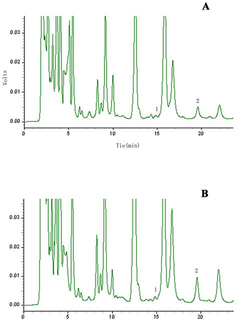 Chromatogram Of Hplc For L Citrulline And L Arginine In Colorectal