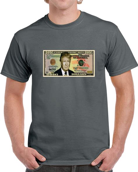 Donald Trump Dollar Bill T Shirt Dollar Bill Personalized T Shirts