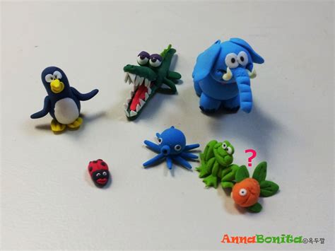 AnnaBonita the Artists: Animal Zoo Clay Art