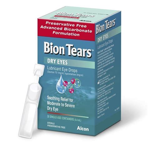 Buy Bion Tears Eye Drop 04ml X 28 Online At Chemist Warehouse®