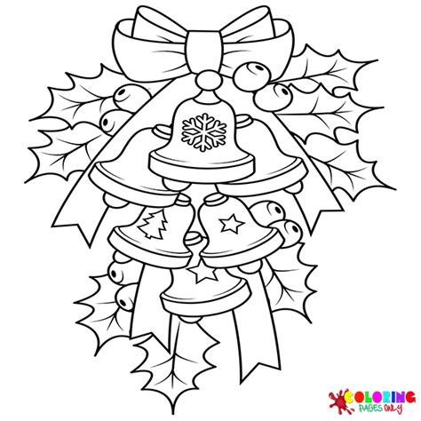 39 Christmas Bells Coloring Pages - ColoringPagesOnly.com