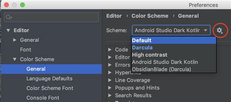 How To Change Color Scheme On Intellij Ide