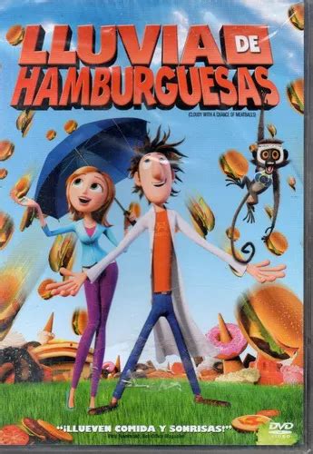 Dvd Lluvia De Hamburguesas Cloudy With A Chance Of Meatballs MercadoLibre