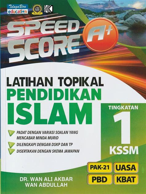 KKD TelagaBiru Speed Score A Latihan Topikal Pendidikan Islam