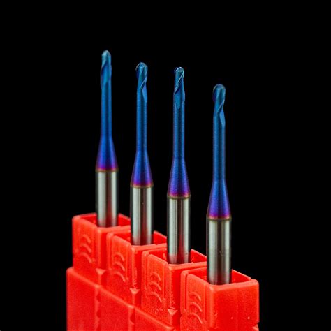 HRC65 2 Flutes Long Neck Ball Nose End Mills