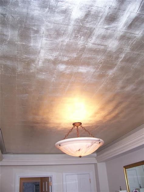 Silver Leaf Foyer 576×768 Ceiling Decor Ceiling Detail