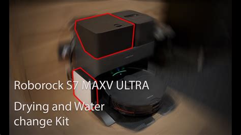 Roborock S Maxv And Also Pro Ultra Drying And Water Change Kit