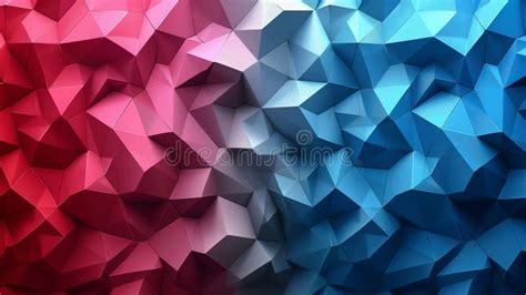 Pink and Blue Geometric Background Stock Illustration - Illustration of ...