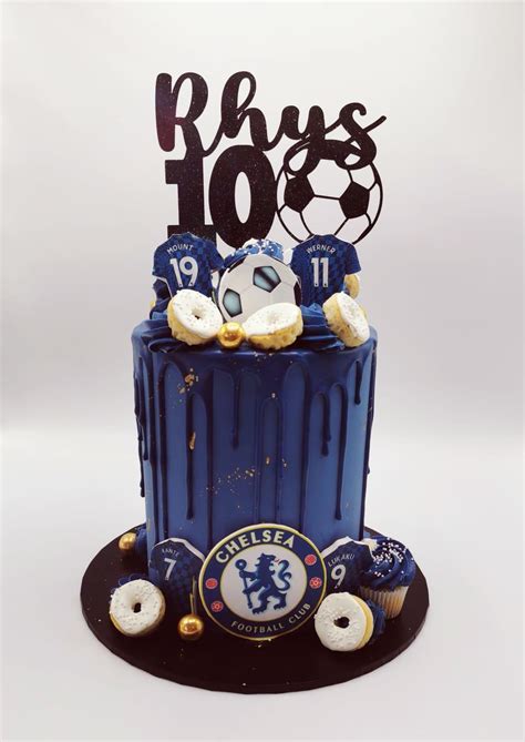 Personalised Football Soccer Birthday Cake Topper