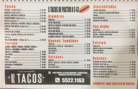 Los Tacos Centro En Línea