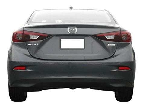 Factory Style Lip Spoiler Compatible With The Mazda 3 Sedan Painted In