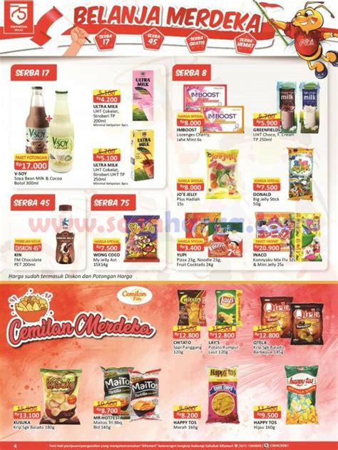 Katalog Alfamart Promo Terbaru Agustus Scanharga Harga