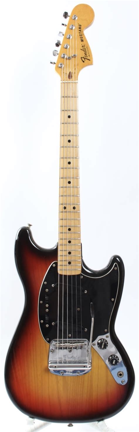 Fender Mustang 1978 Sunburst Guitar For Sale Yeahman S Guitars