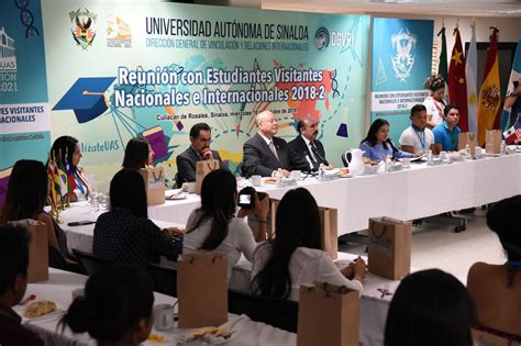 RECTOR DE LA UAS DA LA BIENVENIDA A ESTUDIANTES DE MOVILIDAD NACIONAL E