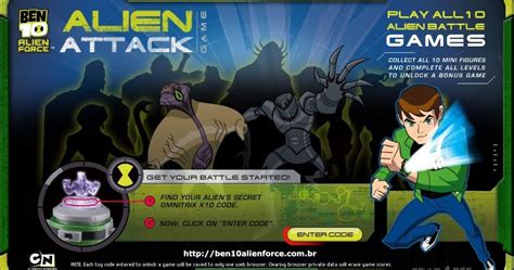 Play Ben 10 Games Free Online Ben 10 Alien Force Game Alien Attack