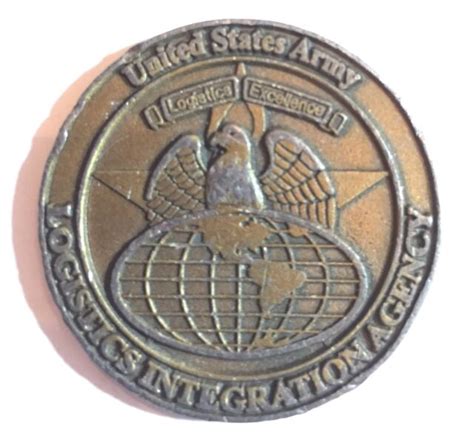 Army Logistics Integration Agency Challenge Coin Ebay