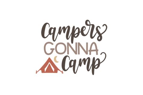 Campers Gonna Camp Graphic By Craftbundles · Creative Fabrica