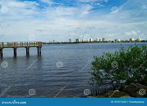 Late Morning at Port Orange Located at Volusia County Florida Stock ...