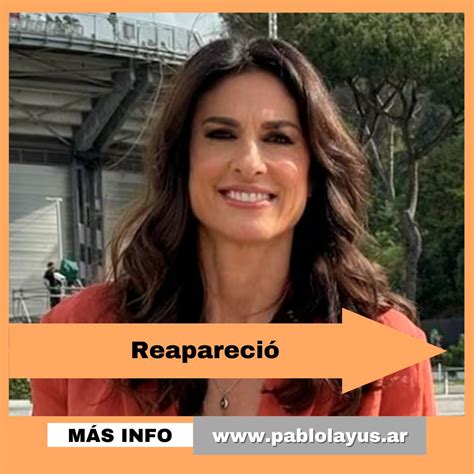 Reapareció Gabriela Sabatini tras su ausencia en el casamiento Pablo