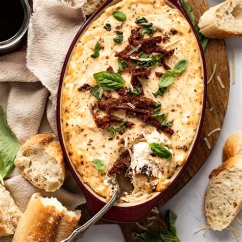 Sun Dried Tomato And Pesto Dip Fork In The Kitchen