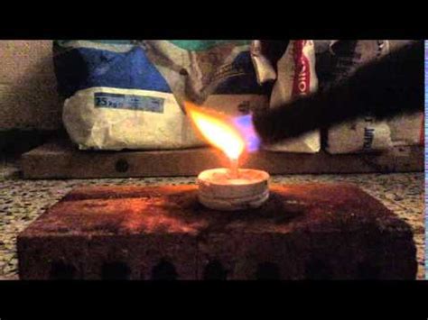 Mini Test Thermite Base D Oxyde De Cuivre Ii Youtube