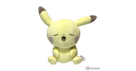 Pokemon 2023 Pikachu Sleeping Takara Tomy Poke Peace Large Plush Toy