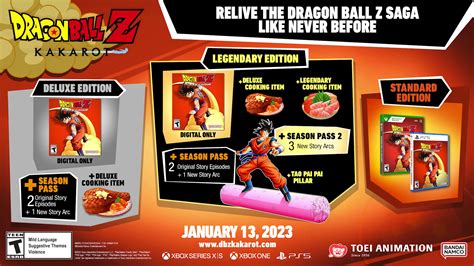 Dragon Ball Z Kakarot Playstation 5 Xbox Series Xs Editions And New Bardock Dlc Release