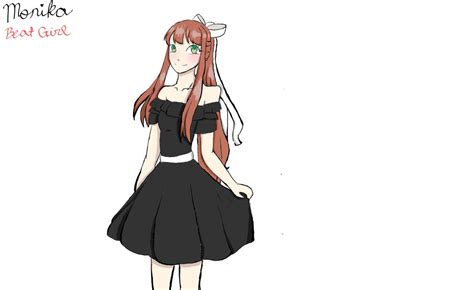 Monika Ddlc Best Girl By Housecatdahousecat On Deviantart