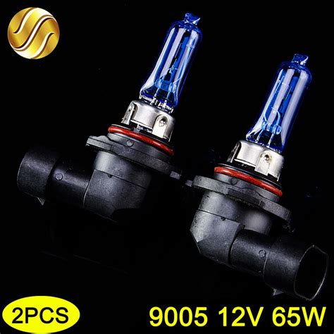 Hippcron Halogen Bulb HB3 9005 12V 65W 5000K Car Headlight Lamp Super