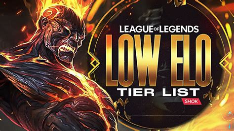 Season Low Elo Tier List Mid Lane Youtube