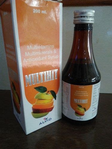 Multivitamine And Multimineral Syrup At Best Price In Ambala Cantt