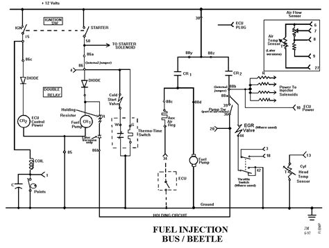 Bay Window Bus View Topic Fuel Injection Diagrams Collection Faq