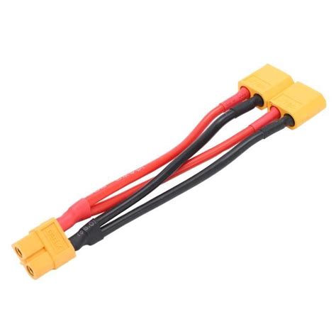 Zerone Câble XT60 1 femelle vers 2 mâles pour batteries RC Câble de