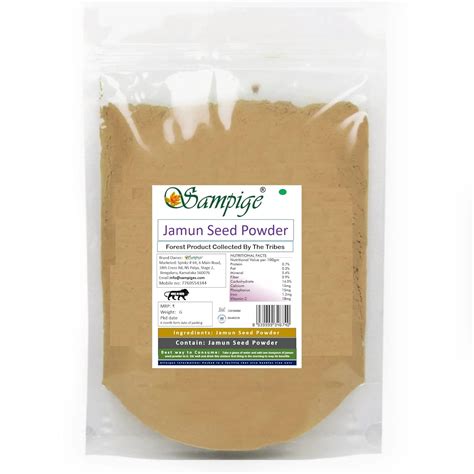 Jamun Seed Powder Grams For Healthy Blood Sugar Levels