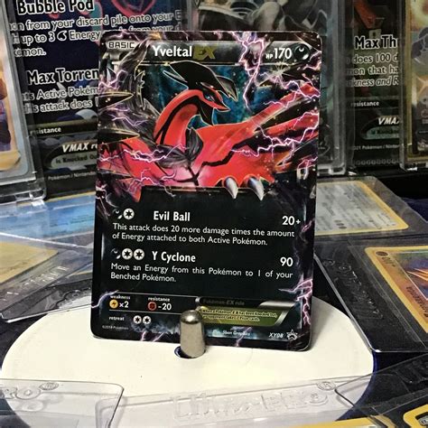 Pokemon Yveltal EX XY08 Holo XY Promo Ultra Rare Black Star Promo