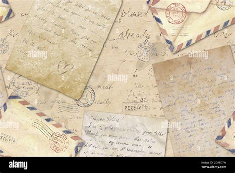 Old Letters Background