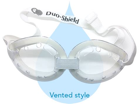 Duo Shield Vented Eye Shields With A Strap Dryeyeshop