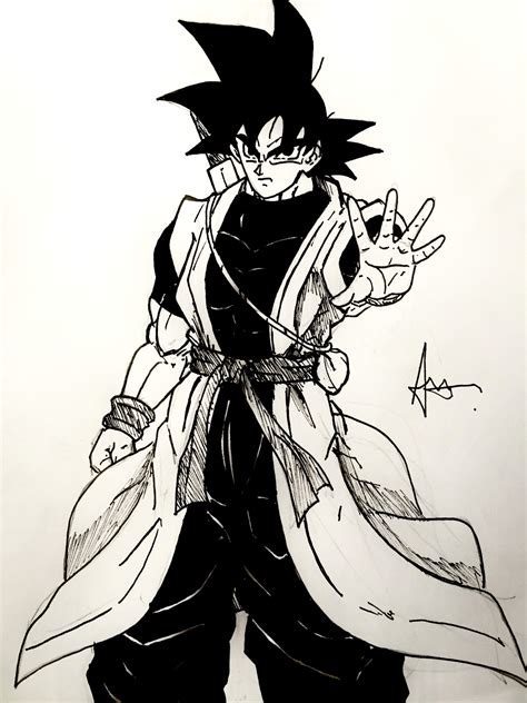 [OC] Xeno Goku. : r/dbz