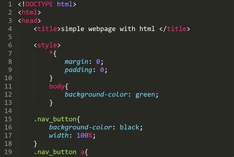 A Simple Website Using Html And Css