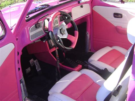 Pink Panter Vw Cars Volkswagen Beetle Pimp My Ride Riding Vehicles Beetle Car Amor