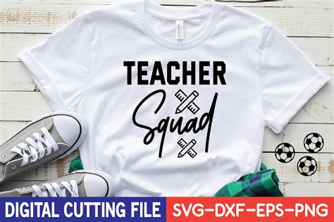 Teacher Squad Svg Graphic By Smart Design Creative Fabrica