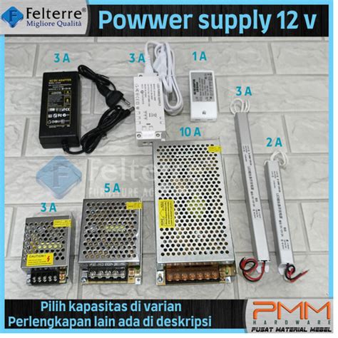 Jual Power Supply Dc V Felterre Trafo Adaptor Switching Led Cctv A