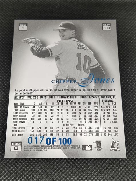 Yahoo オークション 1997 FLEER FLAIR SHOWCASE ROW1 Legacy COLLECT