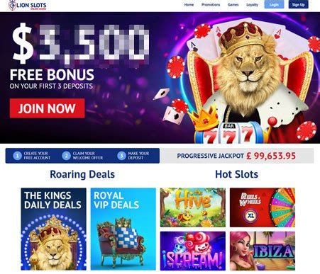 Lion Slots Casino Review | Online Casino Bluebook