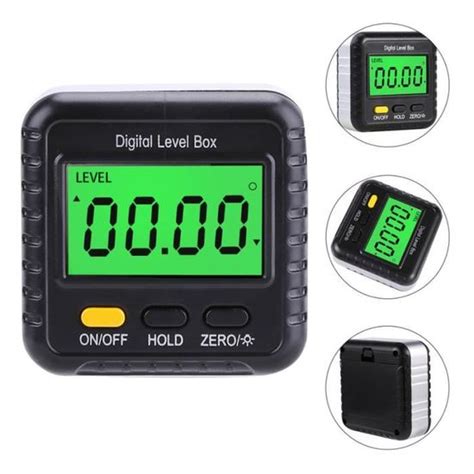 Digital Level Box Magnetic Angle Finder Niveau Cordeau Fil A Plomb