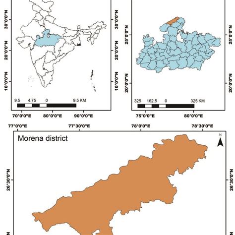 LULC map of Morena district, MP in 1994. | Download Scientific Diagram