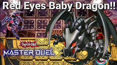 Red Eyes Deck Red Eyes Baby Dragon Yu Gi Oh Master Duel Youtube