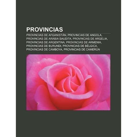 Libro Provincias Provincias De Afganist N Provincias De Angola