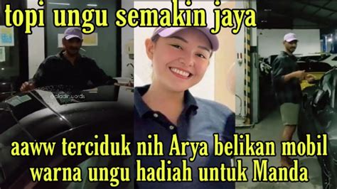 terungu² nih terpantau Arya belikan mobil mewah warna ungu hadiah