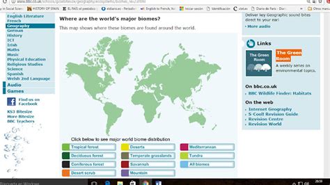 Today in Social Sciences...: World biomes interactive map